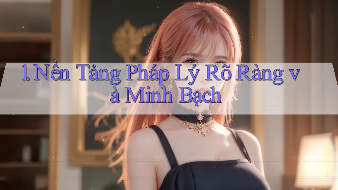 1. Nền Tảng Pháp Lý Rõ Ràng và Minh Bạch