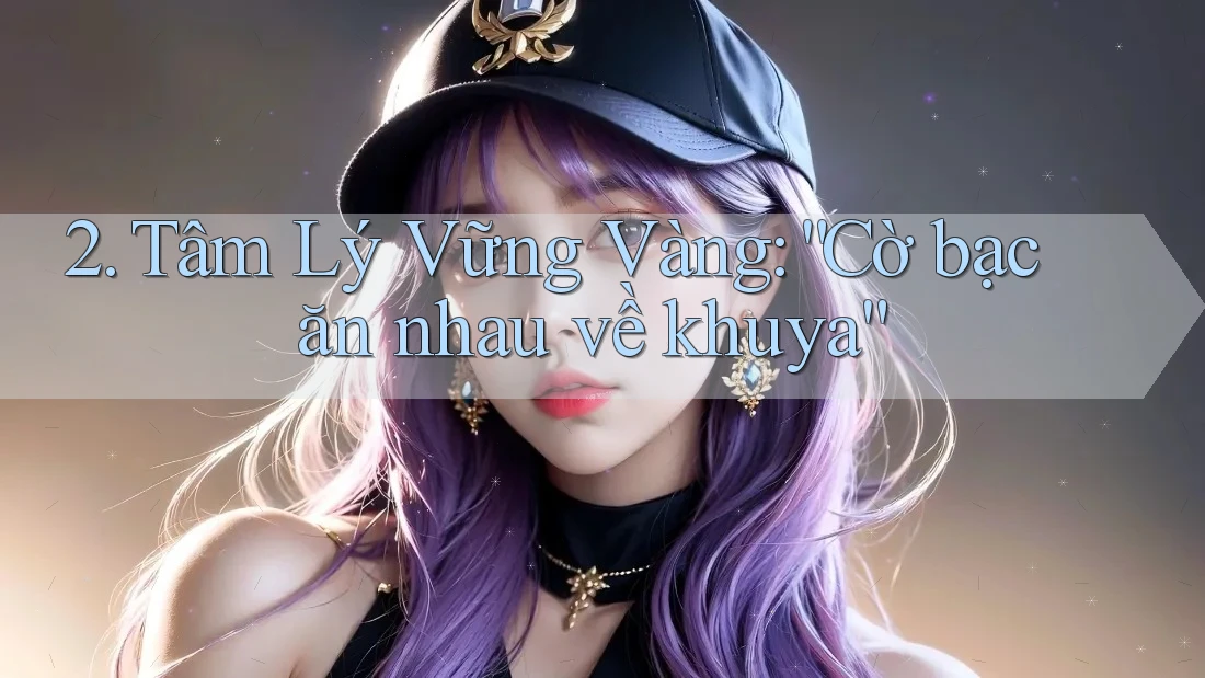 2. Tâm Lý Vững Vàng: “Cờ bạc ăn nhau về khuya” 2. Tâm Lý Vững Vàng: “Cờ bạc ăn nhau về khuya”