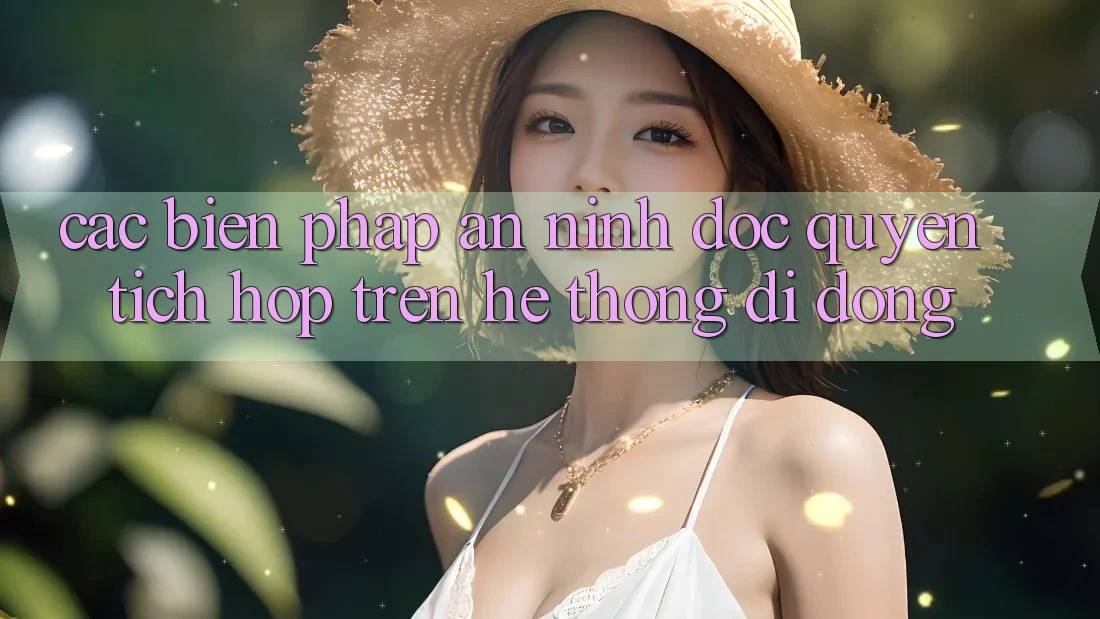 Các Biện Pháp An ninh Độc Quyền Tích Hợp Trên Hệ thống di động