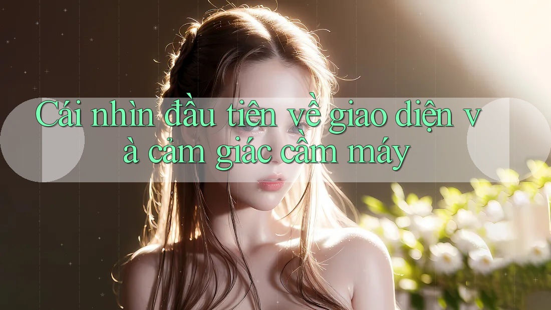 Cái nhìn đầu tiên về giao diện và cảm giác cầm máy