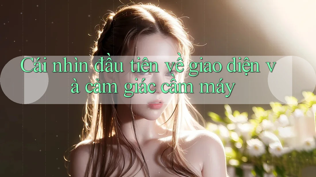 Cái nhìn đầu tiên về giao diện và cảm giác cầm máy Cái nhìn đầu tiên về giao diện và cảm giác cầm máy