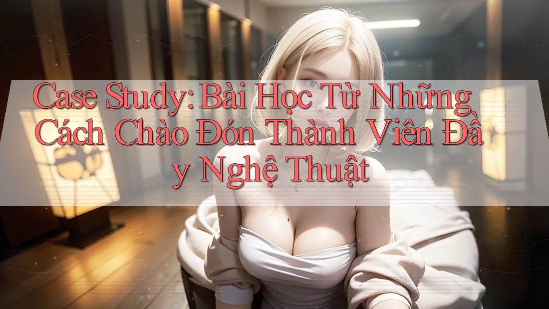 Case Study: Bài Học Từ Những Cách Chào Đón Thành Viên Đầy Nghệ Thuật Case Study: Bài Học Từ Những Cách Chào Đón Thành Viên Đầy Nghệ Thuật