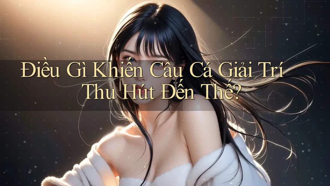 Điều Gì Khiến Câu Cá Giải Trí Thu Hút Đến Thế? Điều Gì Khiến Câu Cá Giải Trí Thu Hút Đến Thế?