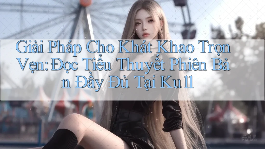 Giải Pháp Cho Khát Khao Trọn Vẹn: Đọc Tiểu Thuyết Phiên Bản Đầy Đủ Tại Ku11