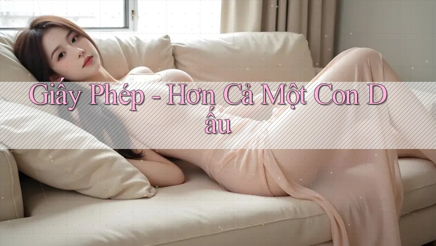 Giấy Phép - Hơn Cả Một Con Dấu Giấy Phép - Hơn Cả Một Con Dấu