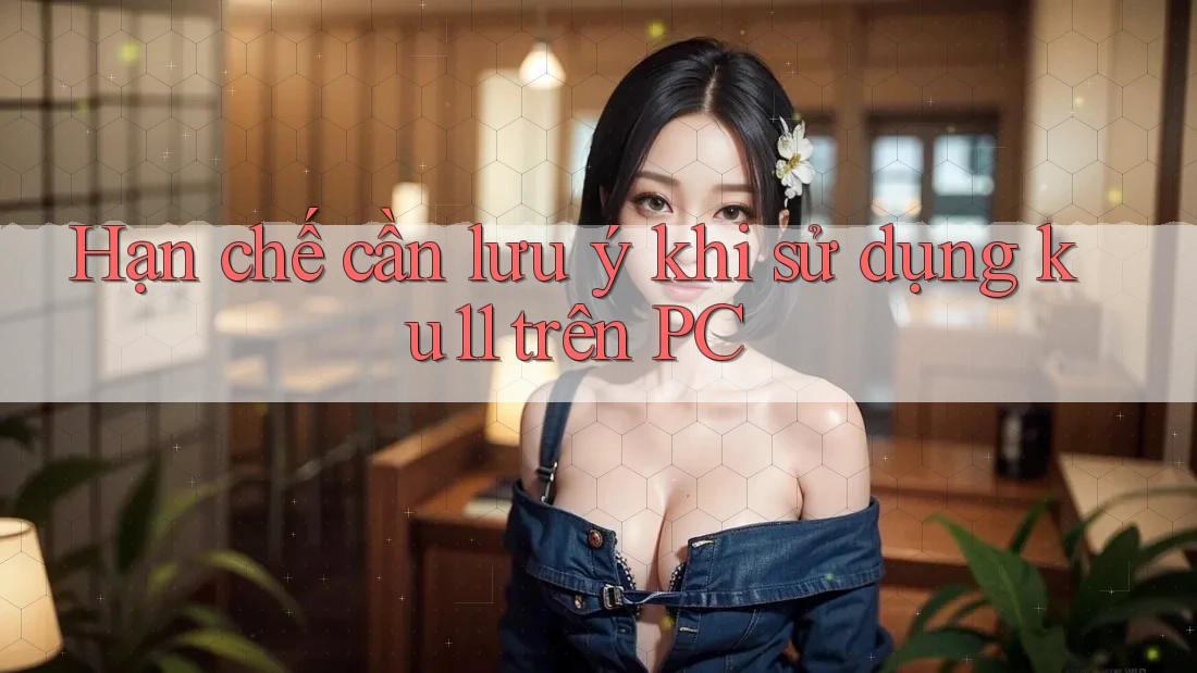 Hạn chế cần lưu ý khi sử dụng ku11 trên PC Hạn chế cần lưu ý khi sử dụng ku11 trên PC