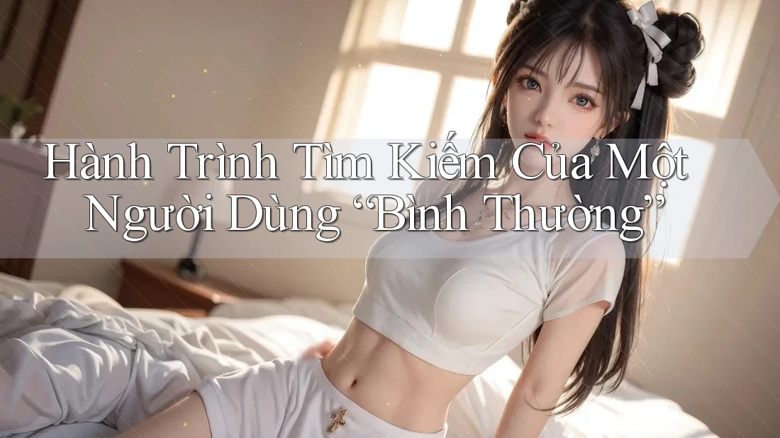 Hành Trình Tìm Kiếm Của Một Người Dùng “Bình Thường” Hành Trình Tìm Kiếm Của Một Người Dùng “Bình Thường”