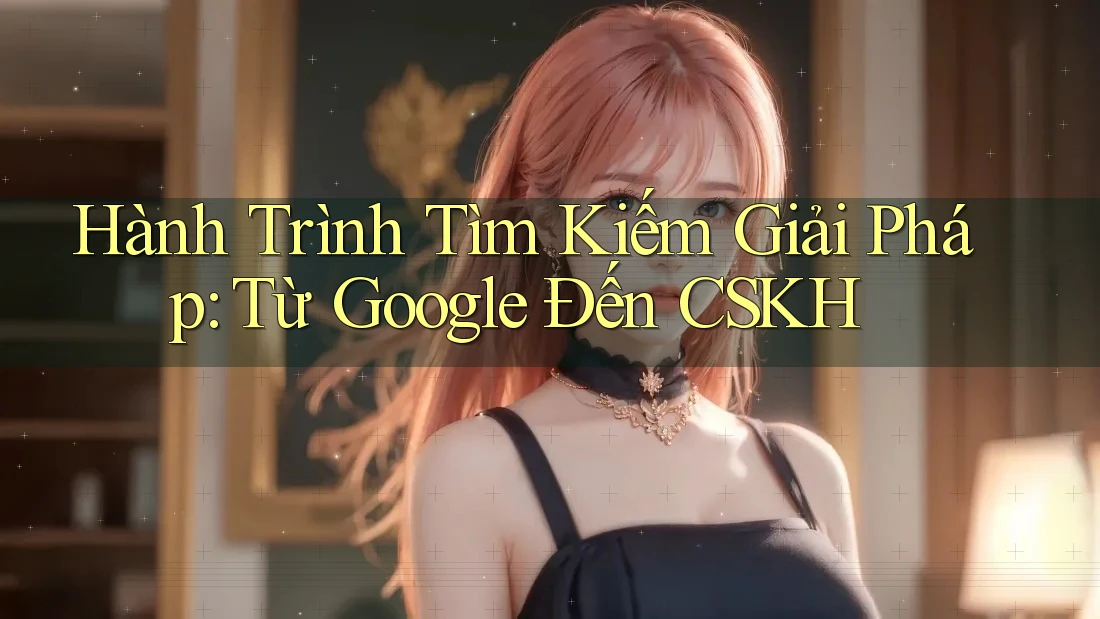 Hành Trình Tìm Kiếm Giải Pháp: Từ Google Đến CSKH