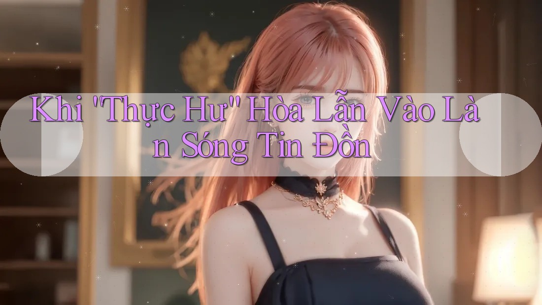 Khi “Thực Hư” Hòa Lẫn Vào Làn Sóng Tin Đồn
