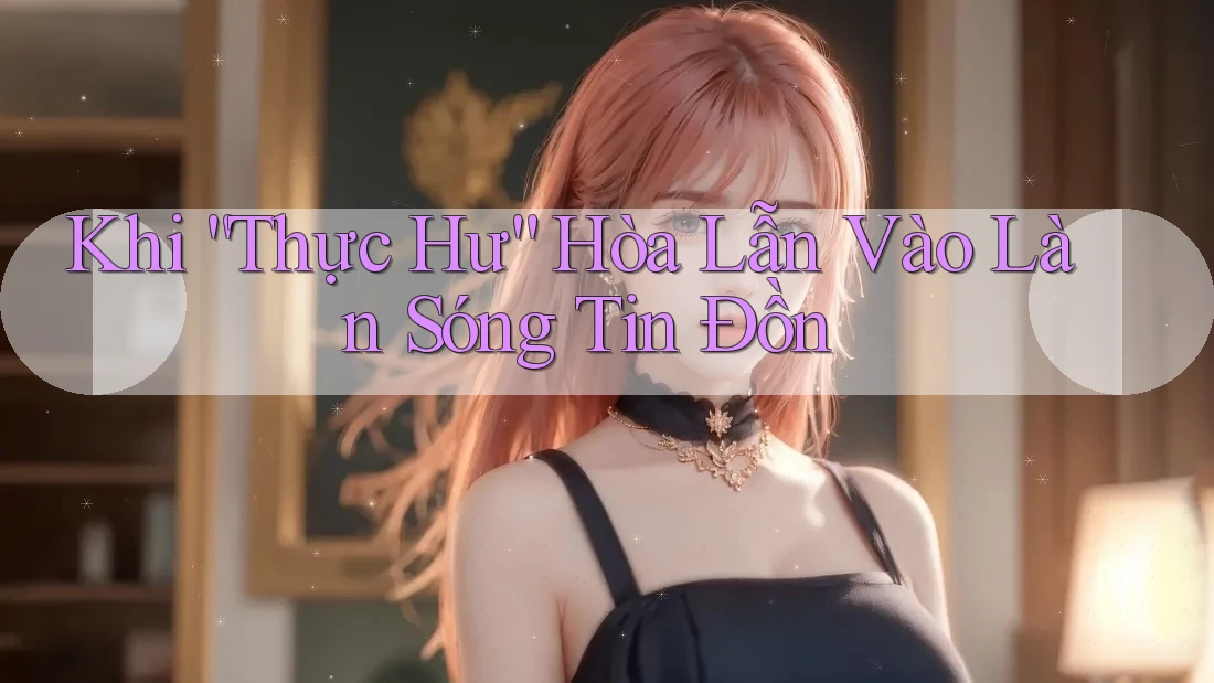 Khi “Thực Hư” Hòa Lẫn Vào Làn Sóng Tin Đồn