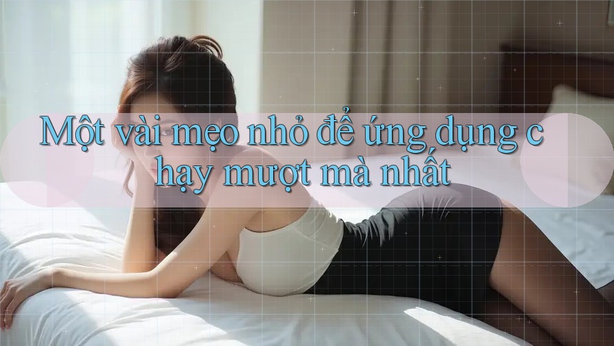 Một vài mẹo nhỏ để ứng dụng chạy mượt mà nhất Một vài mẹo nhỏ để ứng dụng chạy mượt mà nhất