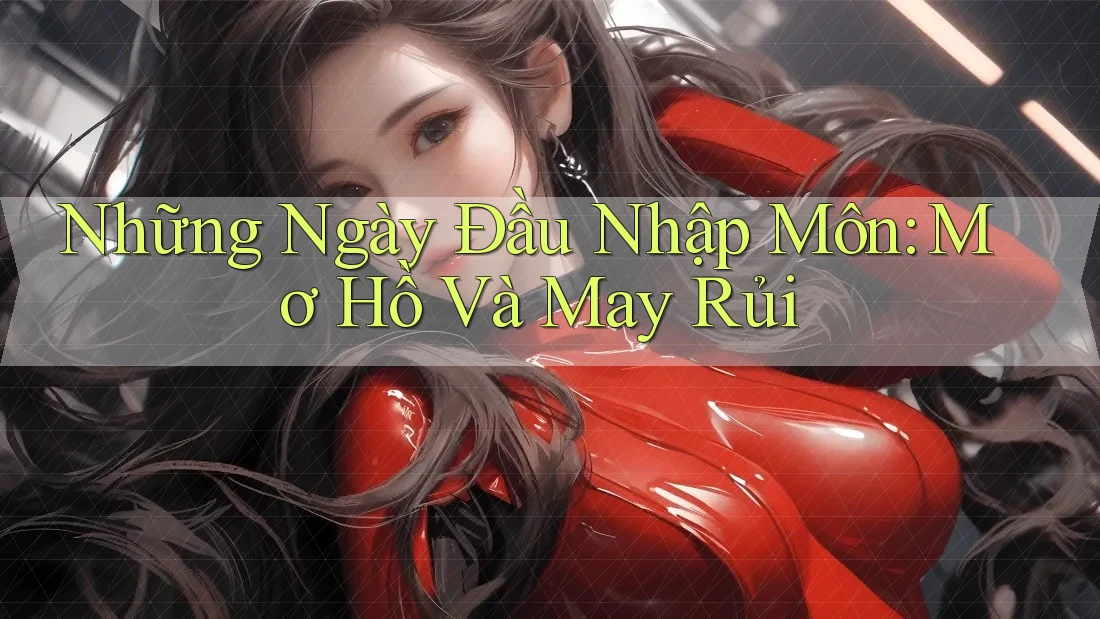 Những Ngày Đầu Nhập Môn: Mơ Hồ Và May Rủi Những Ngày Đầu Nhập Môn: Mơ Hồ Và May Rủi