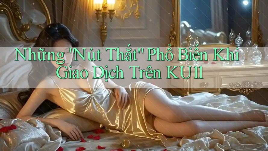 Những “Nút Thắt” Phổ Biến Khi Giao Dịch Trên KU11 Những “Nút Thắt” Phổ Biến Khi Giao Dịch Trên KU11