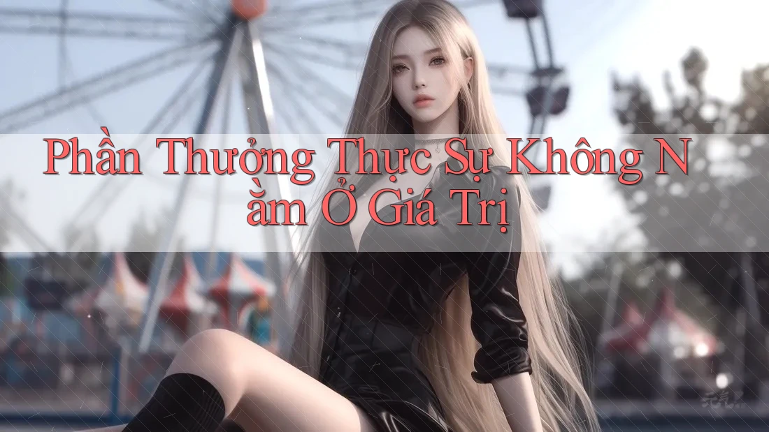 Phần Thưởng Thực Sự Không Nằm Ở Giá Trị Phần Thưởng Thực Sự Không Nằm Ở Giá Trị