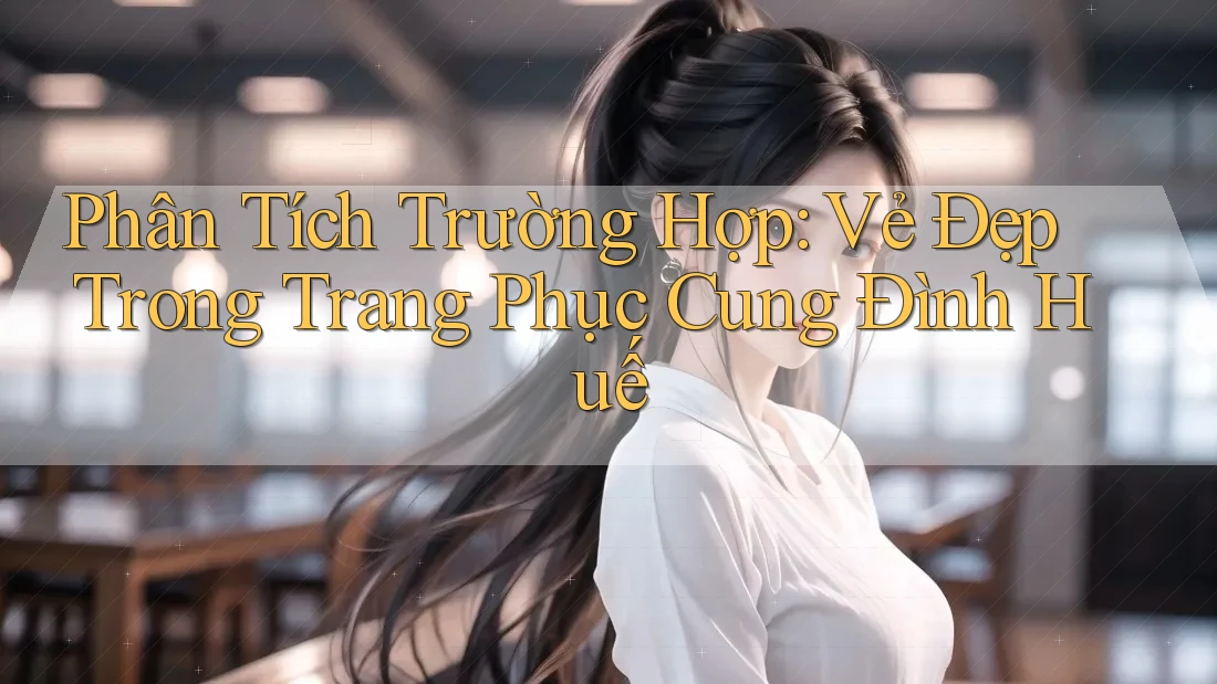 Phân Tích Trường Hợp: Vẻ Đẹp Trong Trang Phục Cung Đình Huế