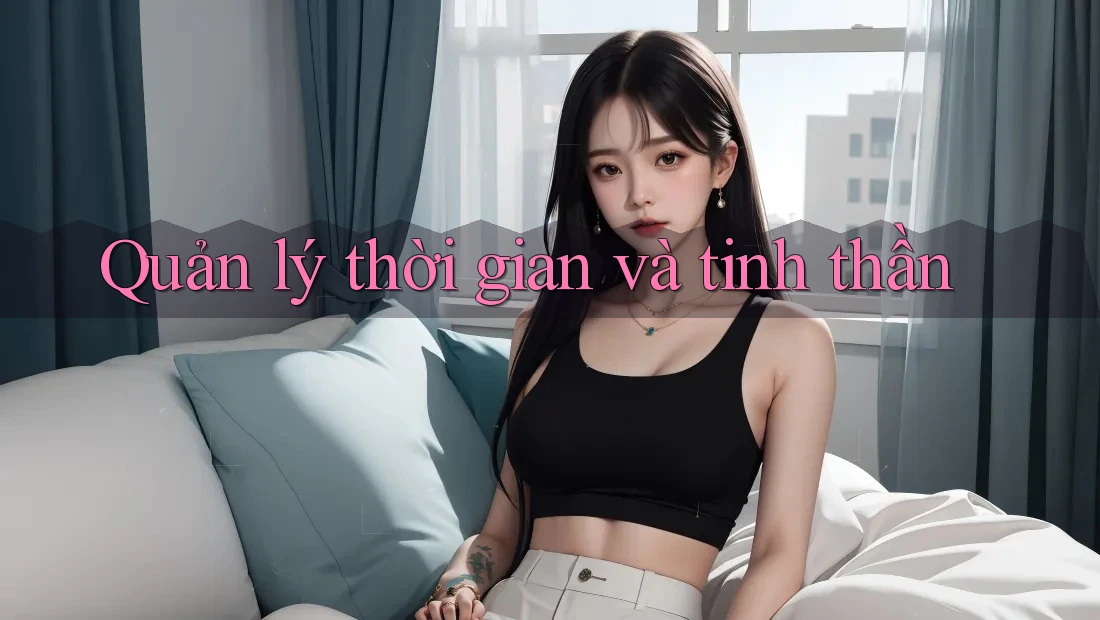 Quản lý thời gian và tinh thần Quản lý thời gian và tinh thần