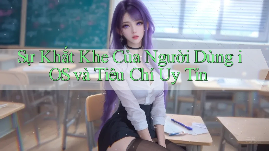 Sự Khắt Khe Của Người Dùng iOS và Tiêu Chí Uy Tín Sự Khắt Khe Của Người Dùng iOS và Tiêu Chí Uy Tín