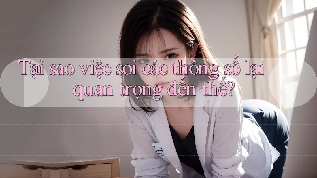 Tại sao việc soi các thông số lại quan trọng đến thế? Tại sao việc soi các thông số lại quan trọng đến thế?